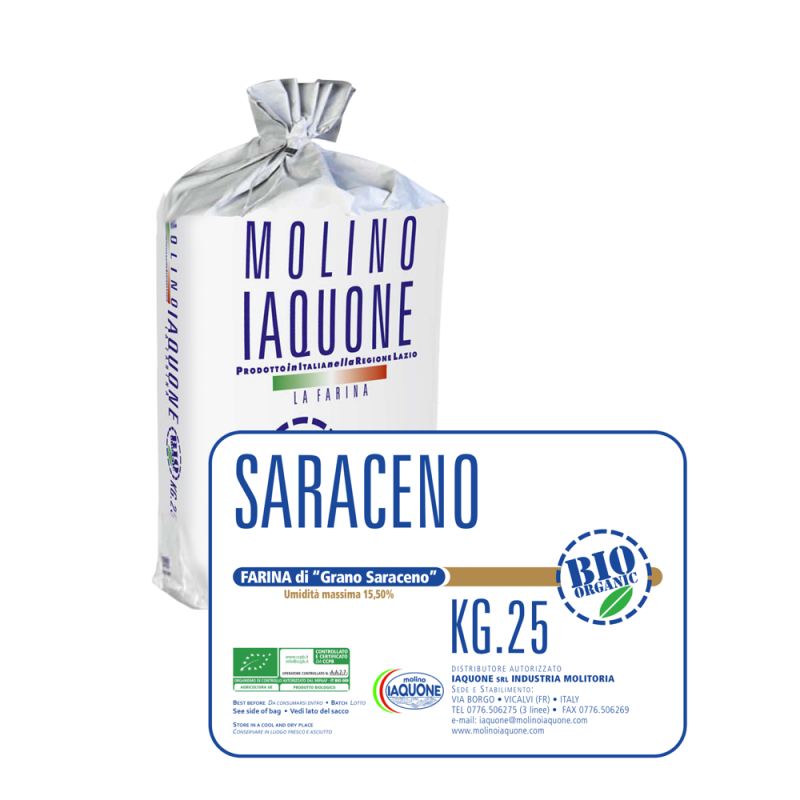 ORGANIC WHOLE BUCKWHEAT FLOUR